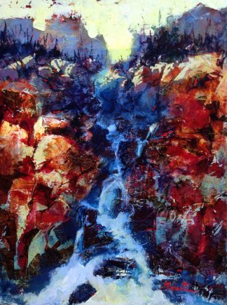 Michel Monett - Rivière à pierres #1