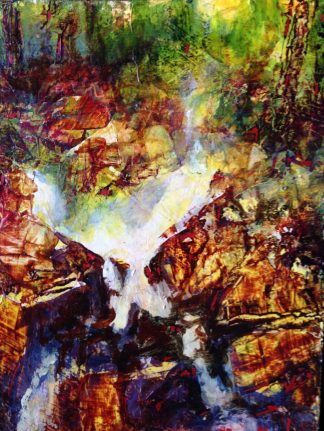 Michel Monett - Rivière à pierres #6