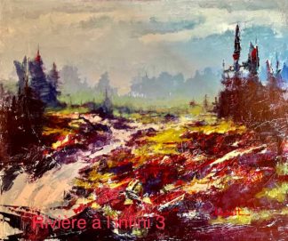 Michel Monett peintre-Rivière à l'infini #3
