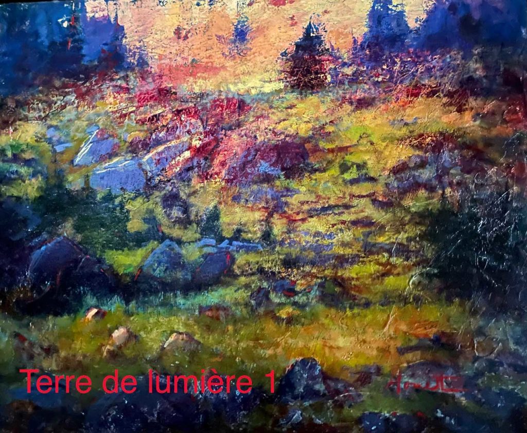 Michel Monett peintre-Terre de lumière #1