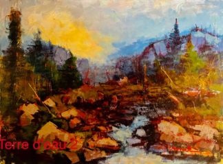 Michel Monett peintre-Terre d'eau #2
